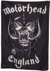 Motörhead England Posterfahne