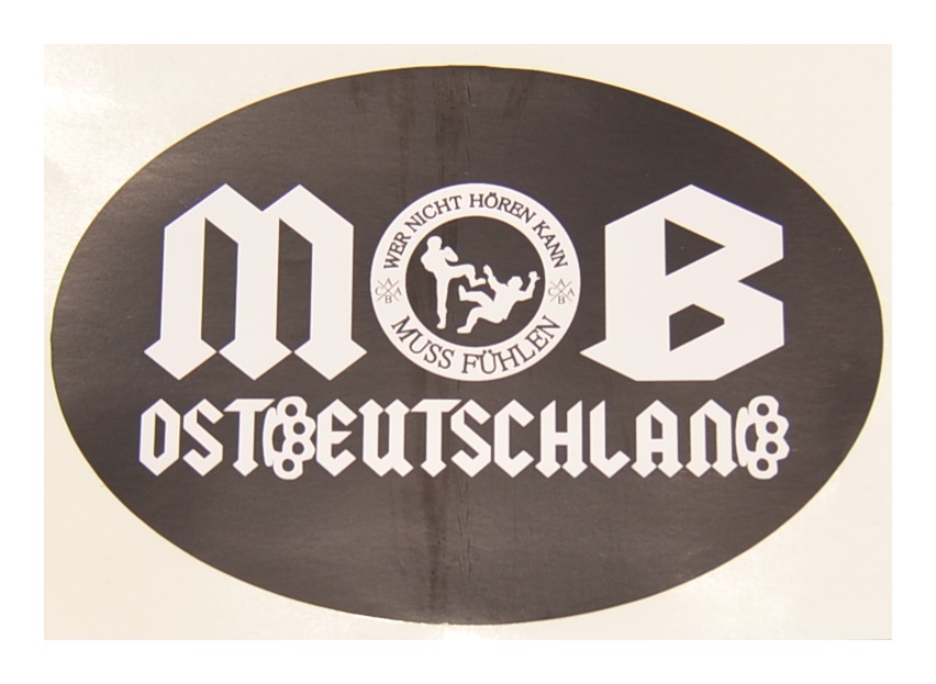 Aufkleber Mob Ostdeutschland - 3. Halbzeit Ostdeutschland - Rascal