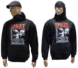 Ninja Kapzensweat Sport im Osten Ninja Kapzensweat Sport im Osten