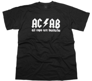 T-Shirt AC/AB All Cops Are Bastards