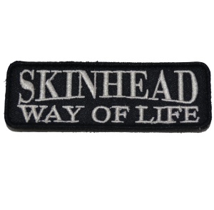 Klettaufnäher Skinhead Way of Life