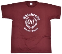 T-Shirt Skinheads Oi! Parole Spass